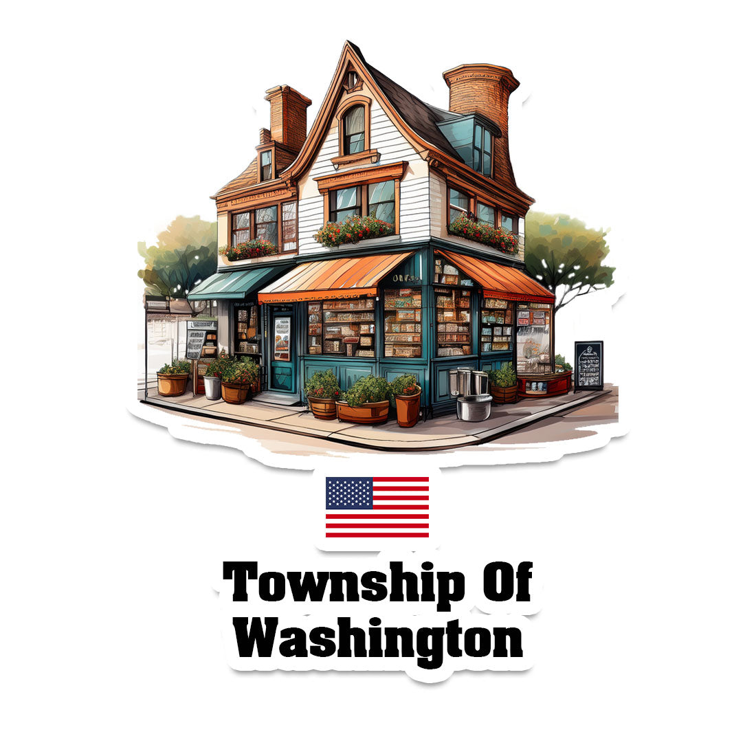 Township Of Washington Fridge Magnet