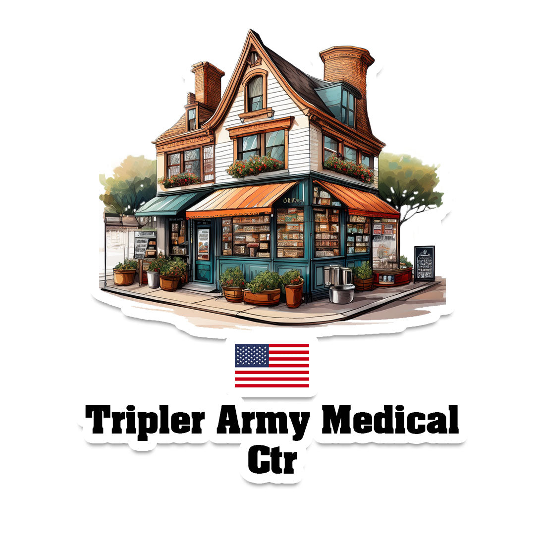 Tripler Army Medical Ctr Fridge Magnet