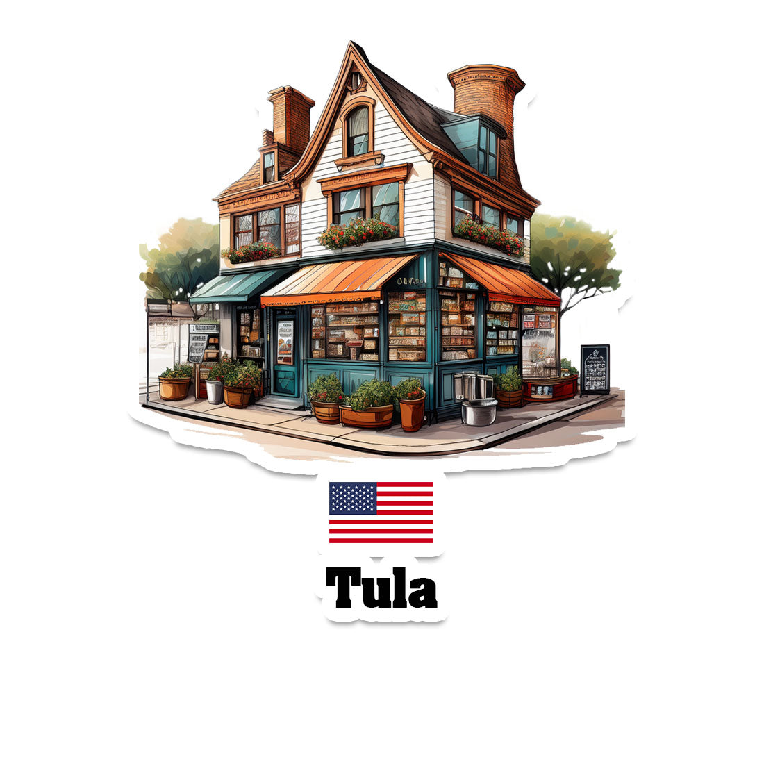 Tula Sticker