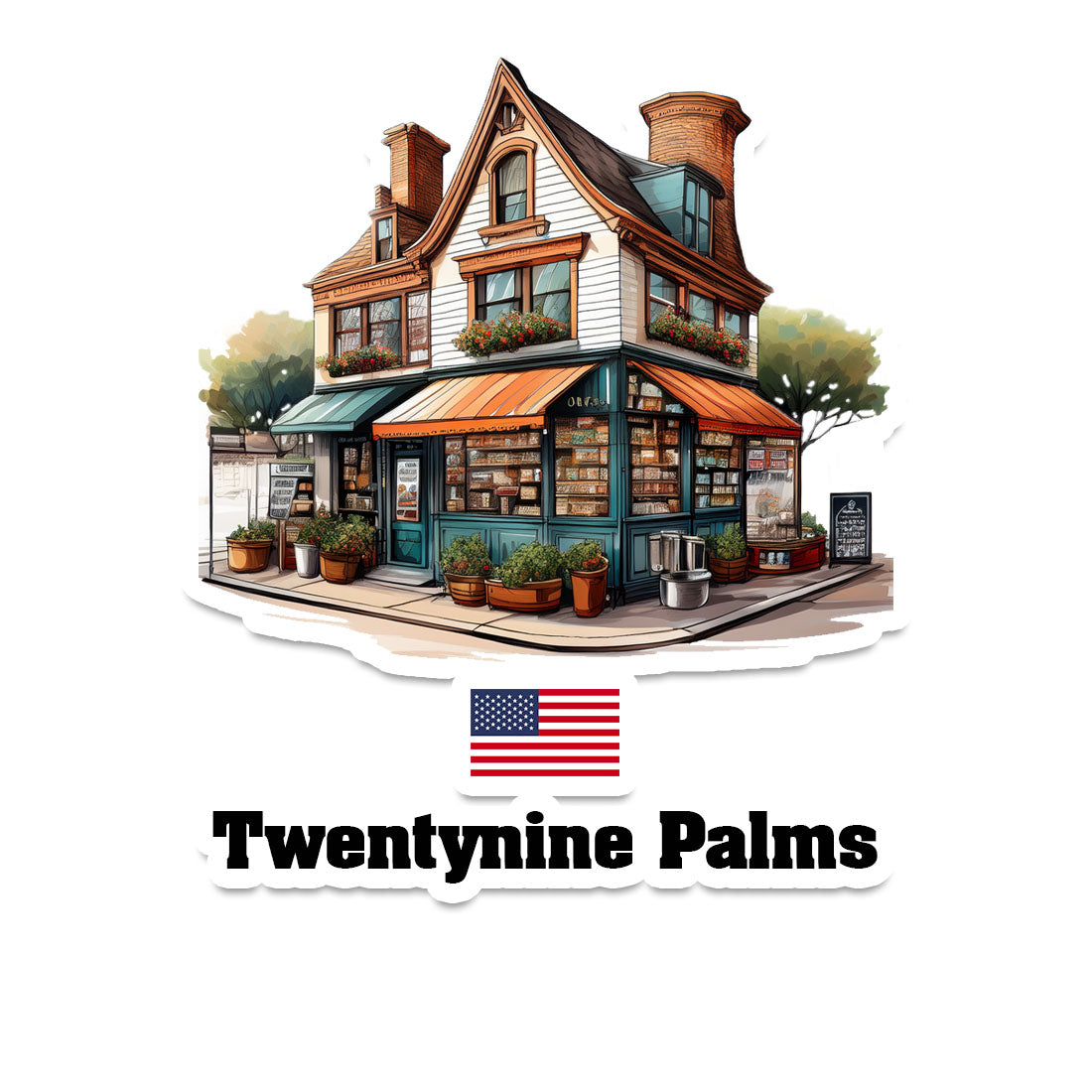 Twentynine Palms Fridge Magnet