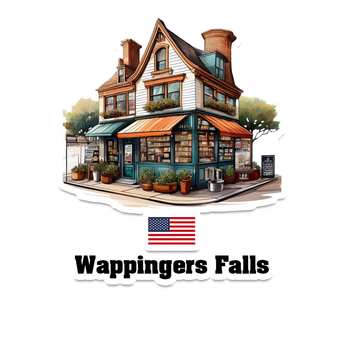 Wappingers Falls Fridge Magnet