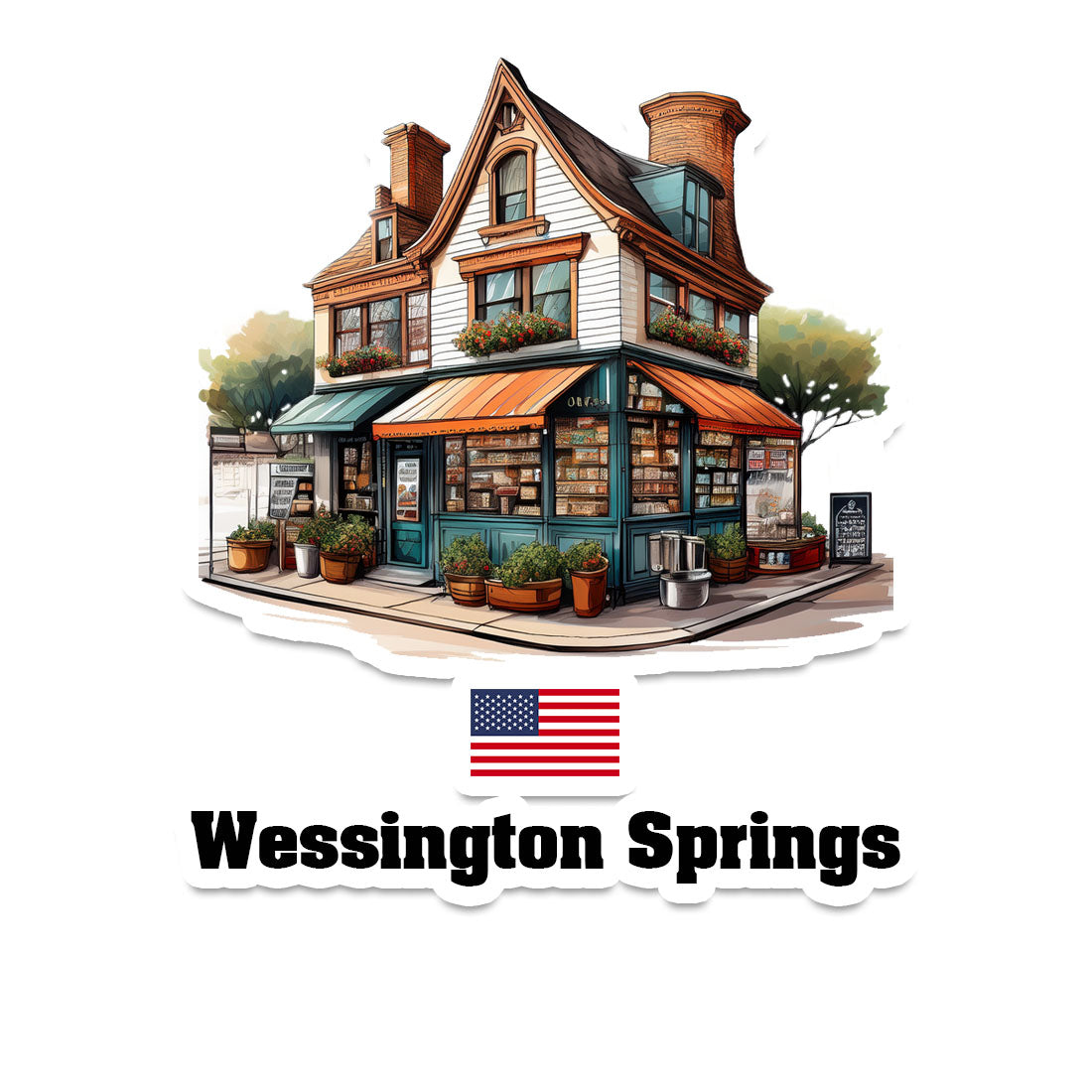 Wessington Springs Fridge Magnet