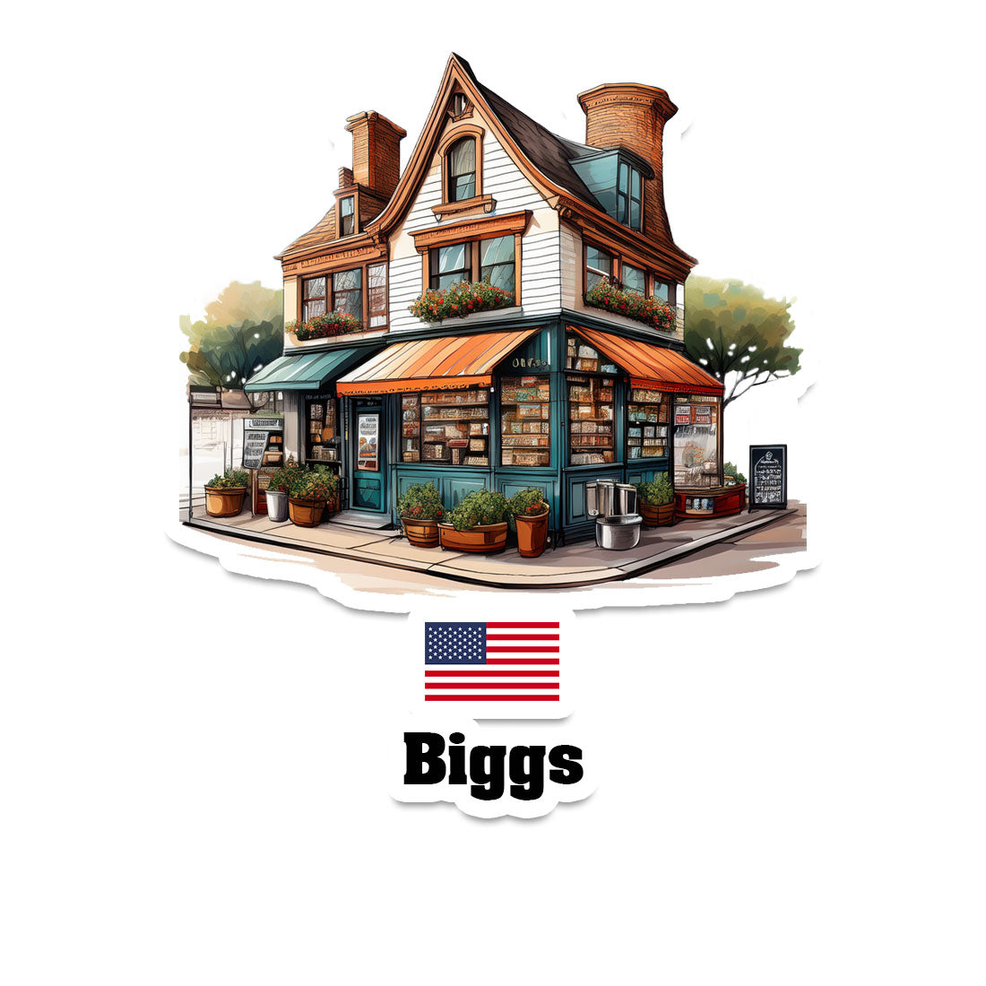 Biggs Fridge Magnet