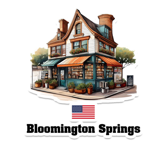 Bloomington Springs Sticker