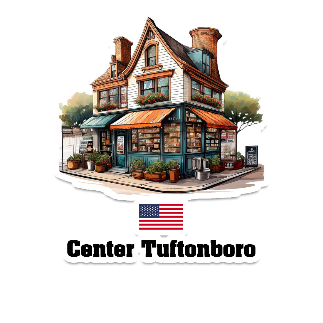 Center Tuftonboro Sticker