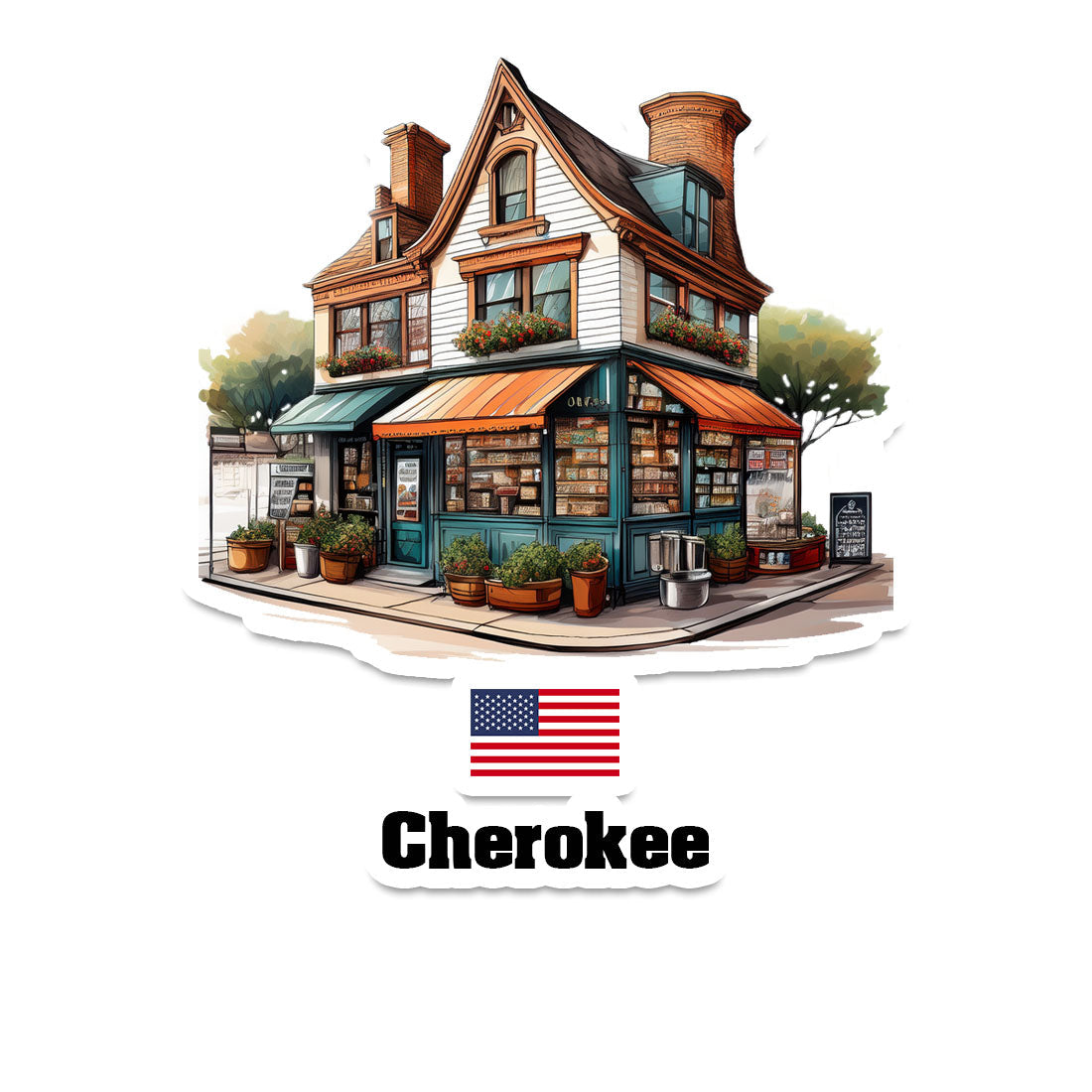 Cherokee Sticker