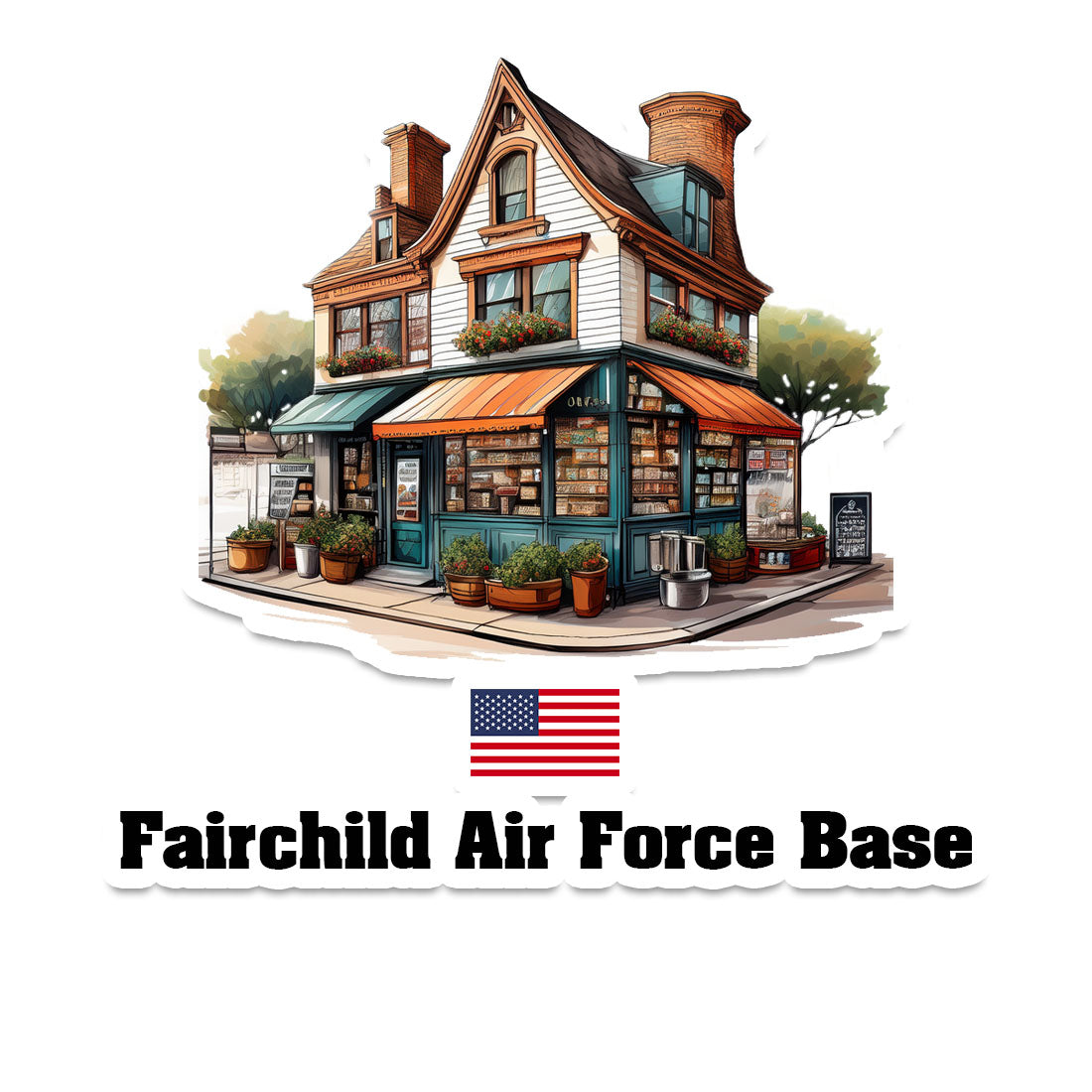 Fairchild Air Force Base Sticker