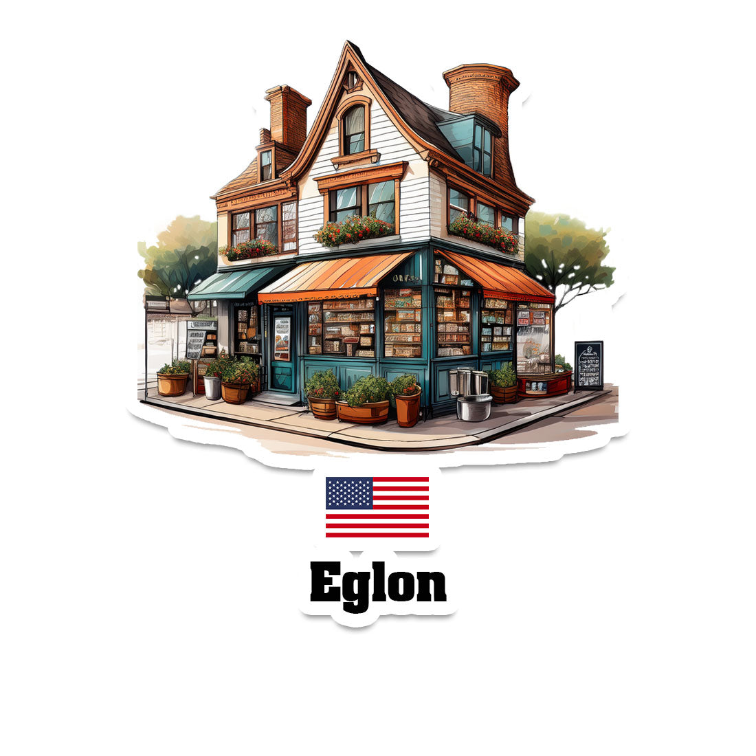 Eglon Sticker