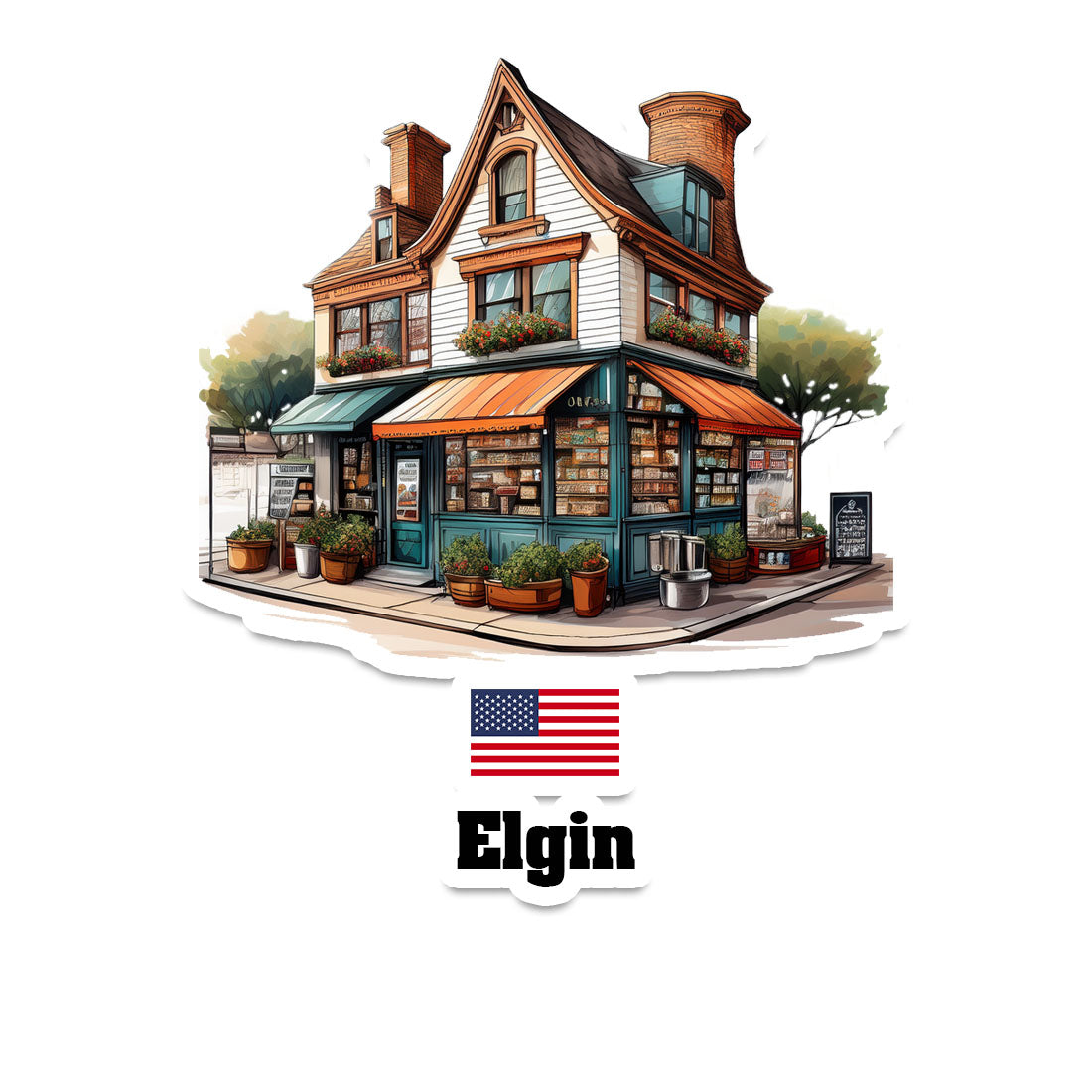 Elgin Sticker