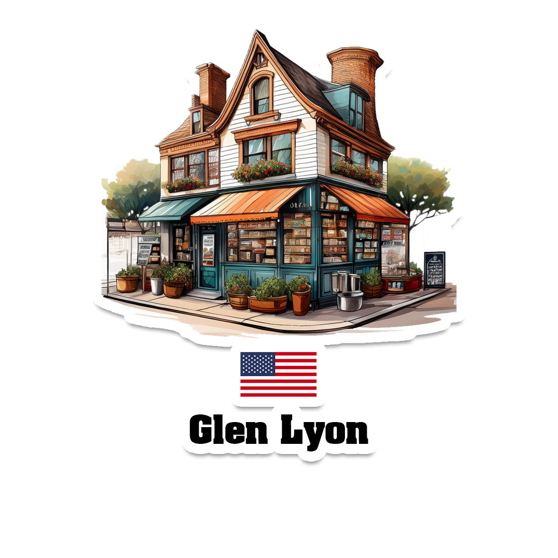 Glen Lyon Fridge Magnet