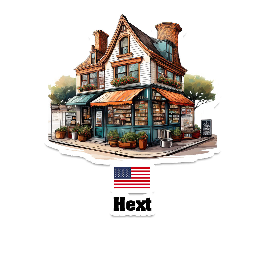 Hext Fridge Magnet