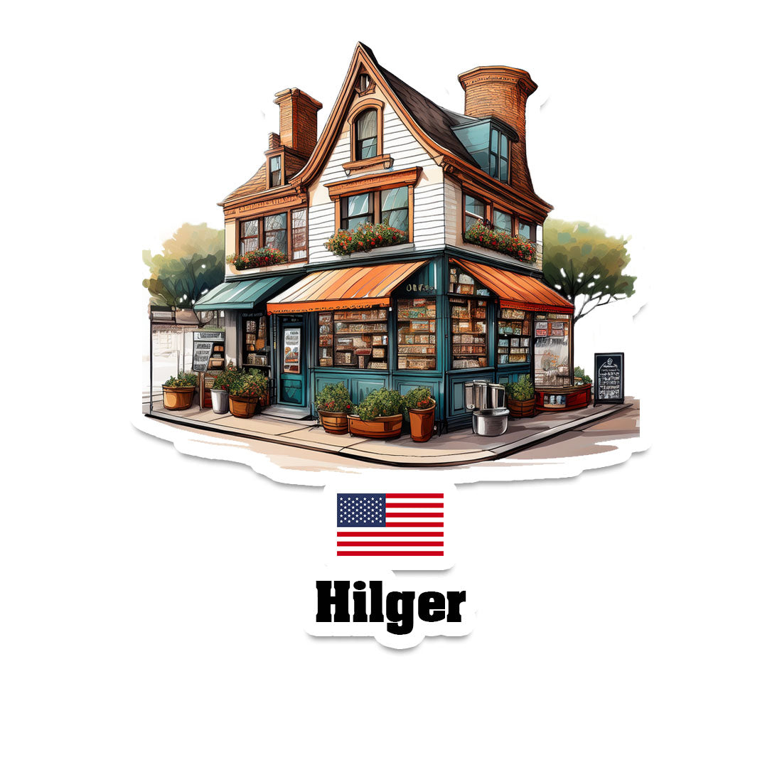 Hilger Sticker