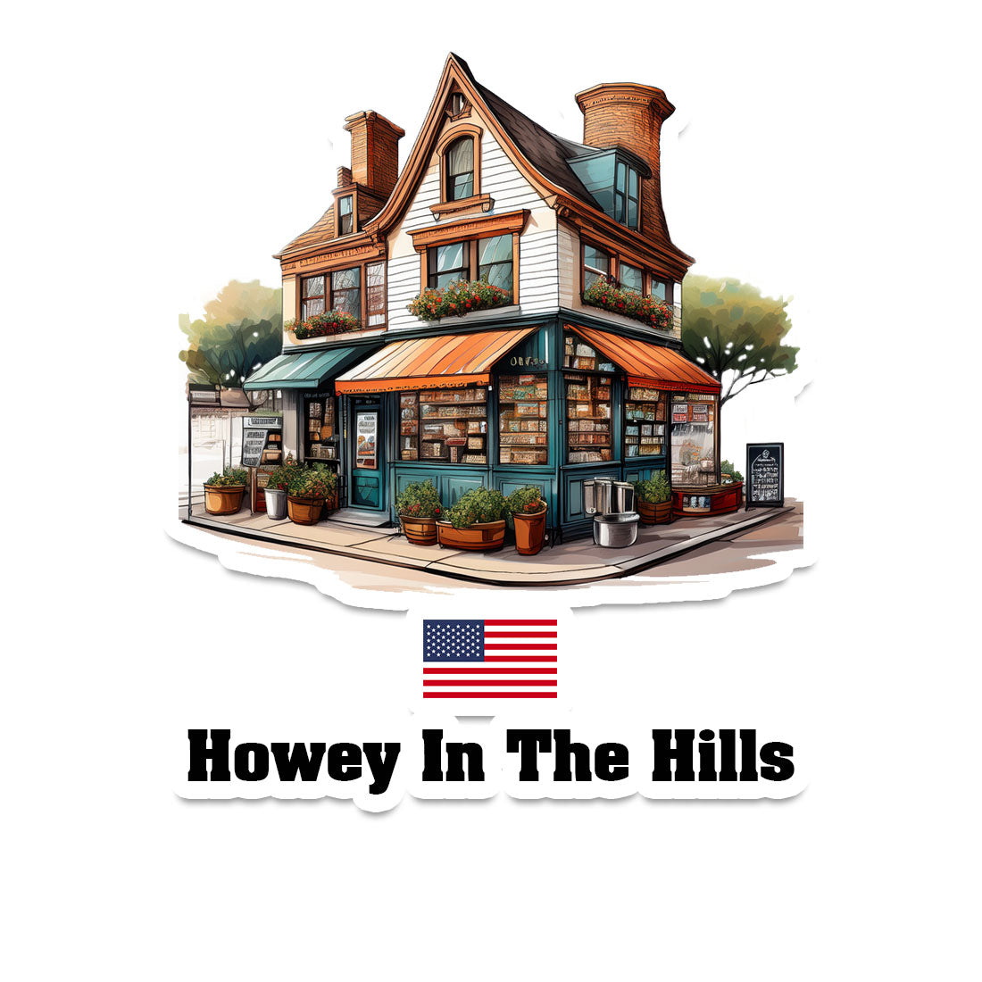 Howey In The Hills Sticker