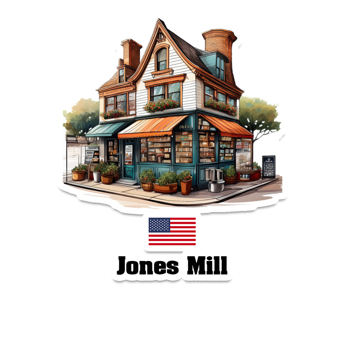 Jones Mill Sticker