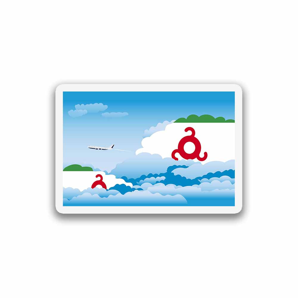 Ingushetia Day Clouds Fridge Magnet