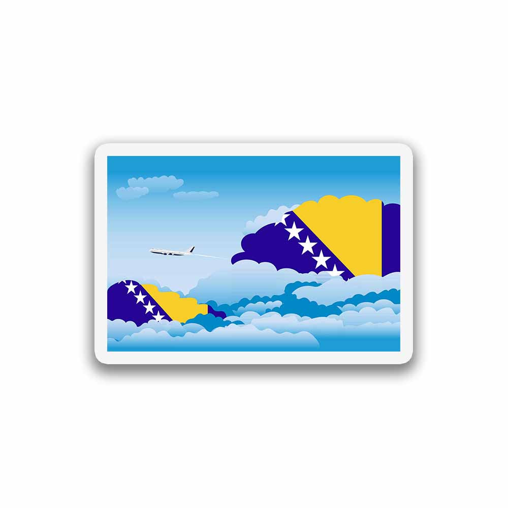 Bosnia and Herzegovina, Federation of Day Clouds Fridge Magnet