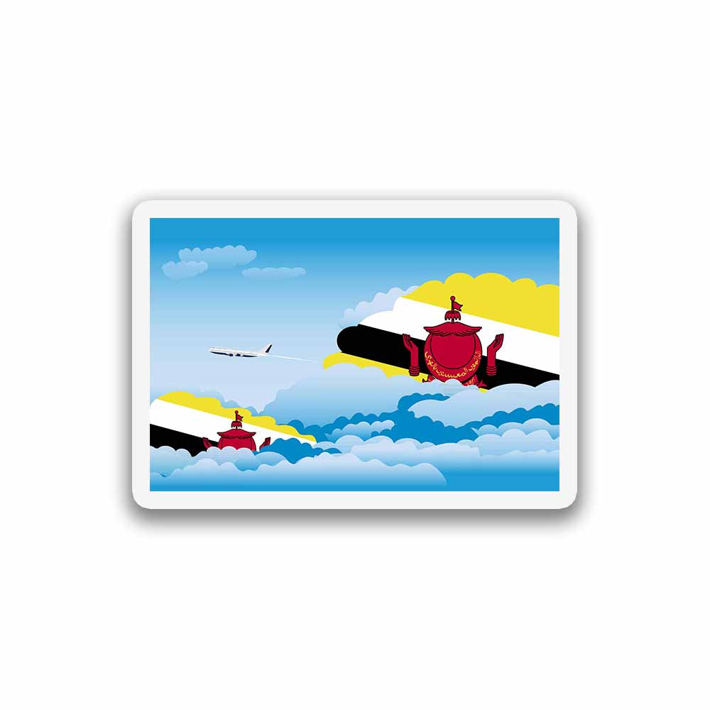 Brunei Day Clouds Fridge Magnet