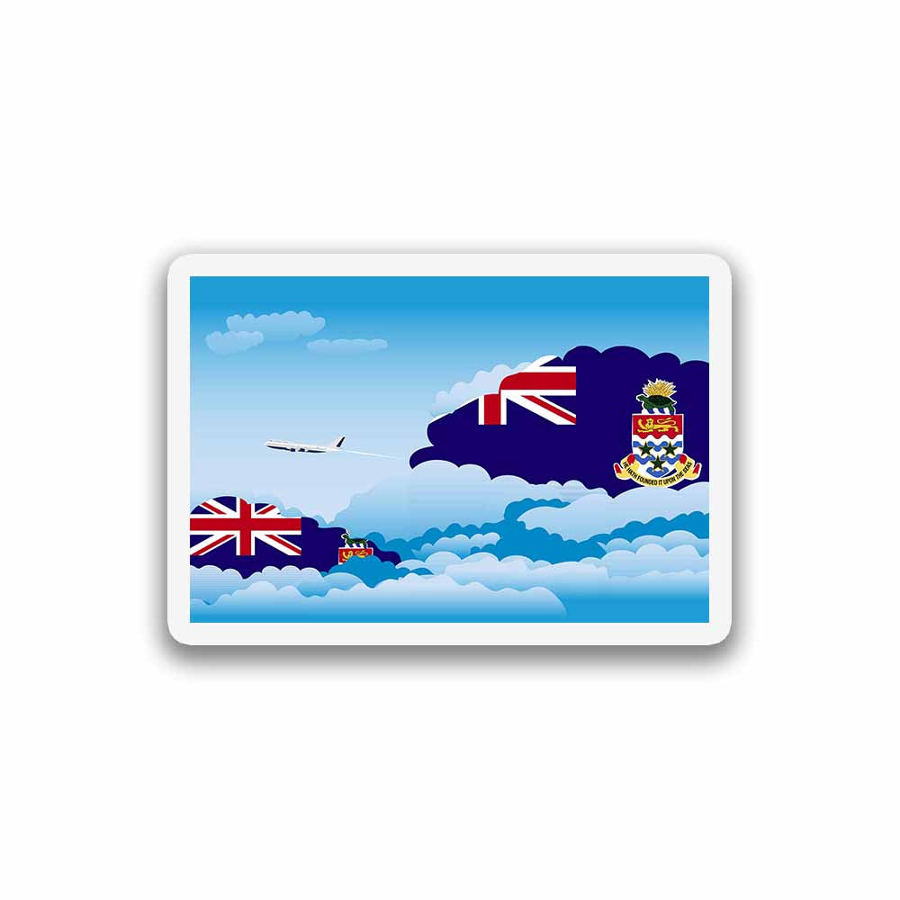 Cayman Islands Day Clouds Fridge Magnet