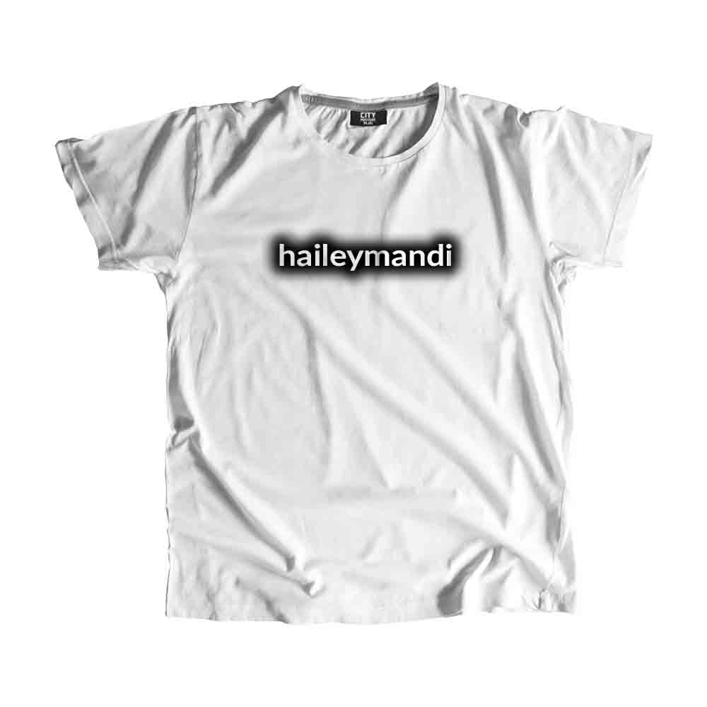 Haileymandi Typography Men Unisex T-Shirt