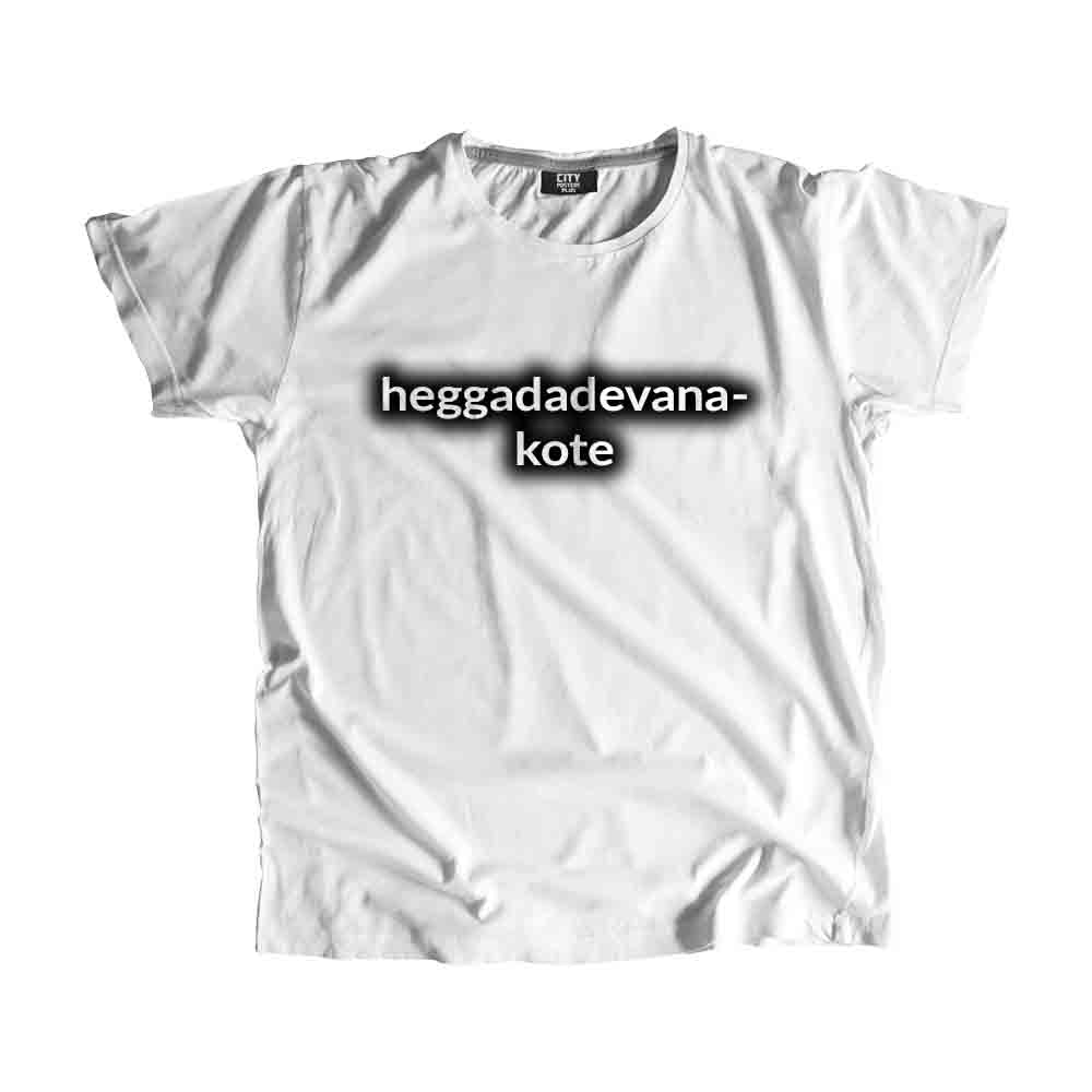 Heggadadevanakote Typography Men Unisex T-Shirt