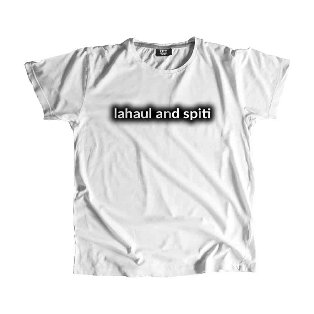 Lahaul And Spiti Typography Men Unisex T-Shirt
