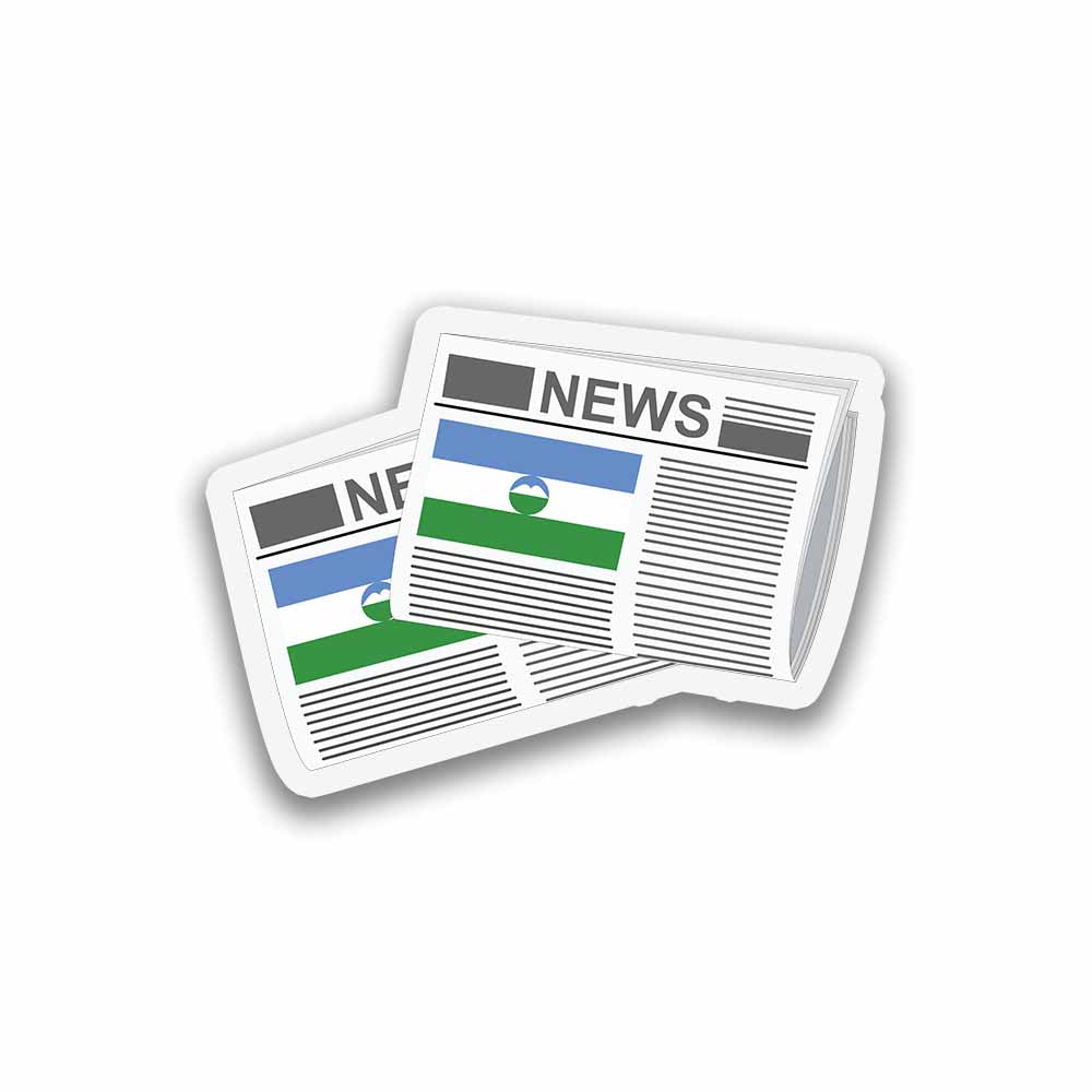 Kabardino Balkaria Newspapers Fridge Magnet
