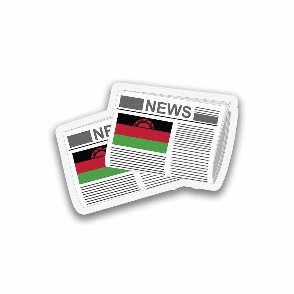 Malawi Newspapers Fridge Magnet