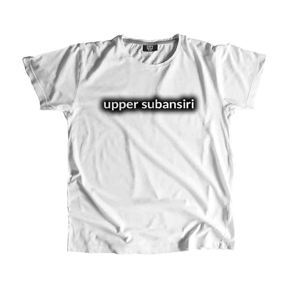 Upper Subansiri Typography Men Unisex T-Shirt