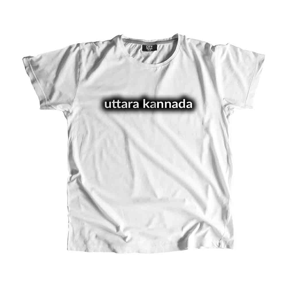 Uttara Kannada Typography Men Unisex T-Shirt